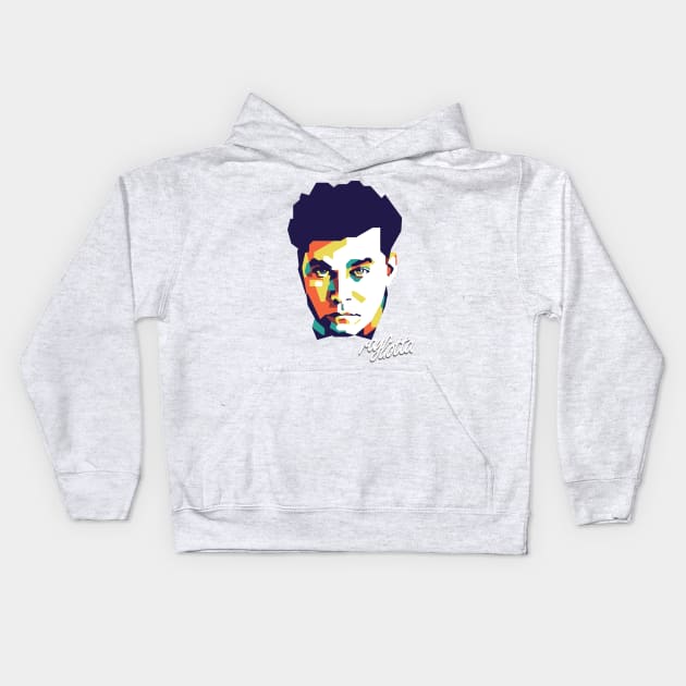 Tribute Ray Liotta on wpap style #1 Kids Hoodie by pentaShop